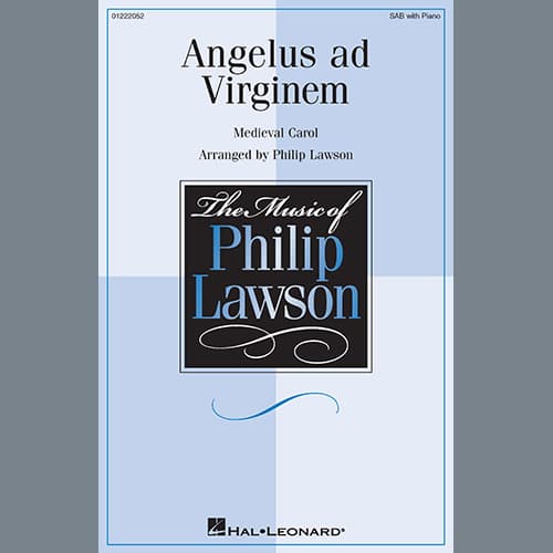 Angelus Ad Virginem (arr. Philip Lawson)