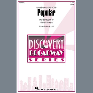Popular (from Wicked) (arr. Audrey Snyder)