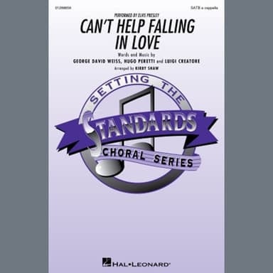 Can't Help Falling In Love (arr. Kirby Shaw)