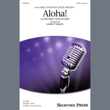 Aloha! (arr. Garrett Breeze) - Percussion Score