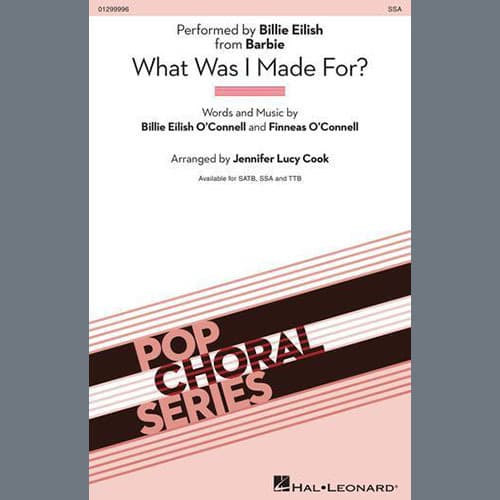 What Was I Made For? (from Barbie) (arr. Jennifer Lucy Cook)