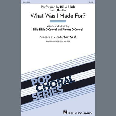 What Was I Made For? (from Barbie) (arr. Jennifer Lucy Cook)