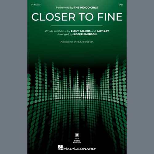 Closer To Fine (arr. Roger Emerson)