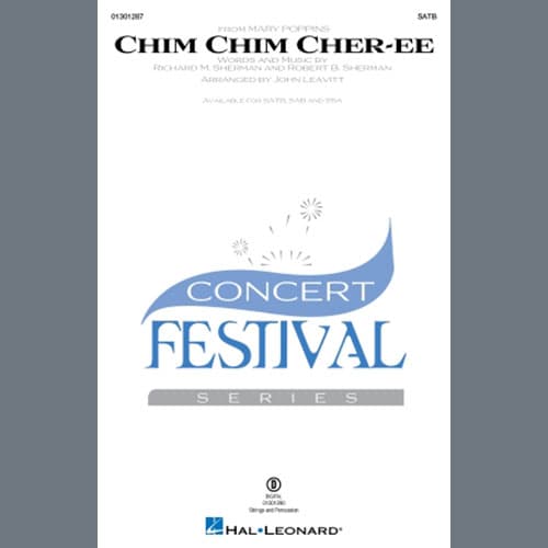 Chim Chim Cher-ee (arr. John Leavitt) - Percussion 2