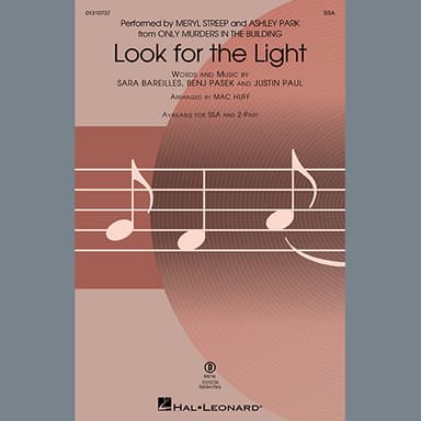 Look For The Light (from Only Murders In The Building) (arr. Mac Huff)