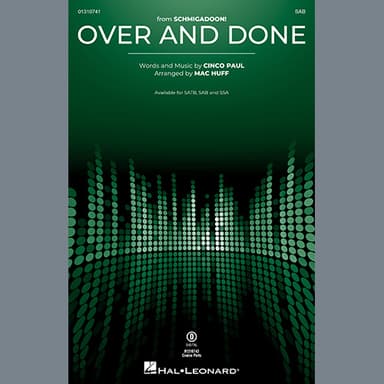 Over And Done (from Schmigadoon!) (arr. Mac Huff)
