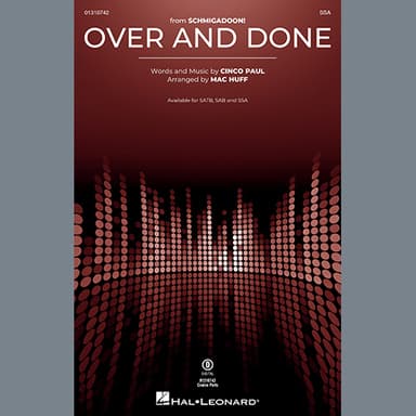 Over And Done (from Schmigadoon!) (arr. Mac Huff)