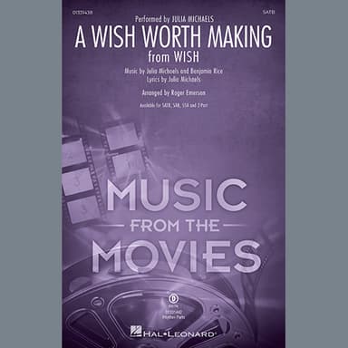 A Wish Worth Making (from Wish) (arr. Roger Emerson) - Synthesizer