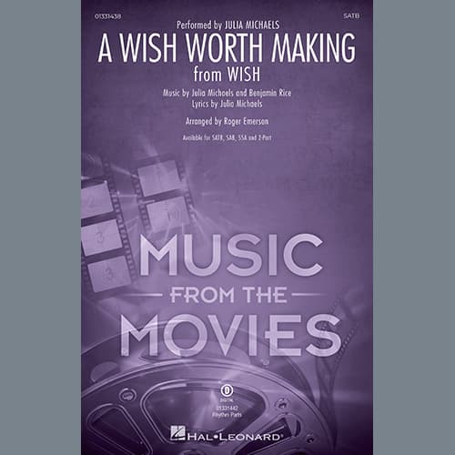 A Wish Worth Making (from Wish) (arr. Roger Emerson) - Synthesizer