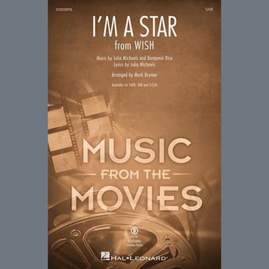 I'm A Star (from Wish) (arr. Mark Brymer)