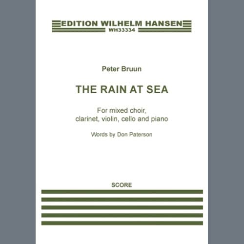 The Rain at Sea - Full Score