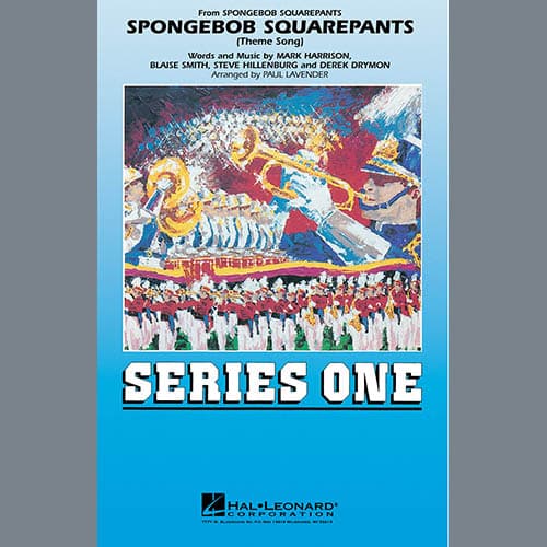 Spongebob Squarepants (Theme Song) (arr. Paul Lavender) - Conductor Score (Full Score)