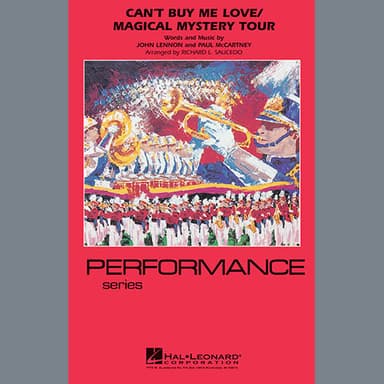 Can't Buy Me Love/Magical Mystery Tour (arr. Richard L. Saucedo) - Quad Toms