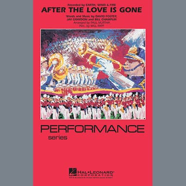 After the Love Has Gone (arr. Paul Murtha) - Aux Percussion