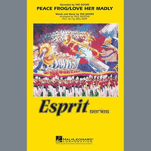 Peace Frog/Love Her Madly (arr. Paul Murtha) - Electric Bass
