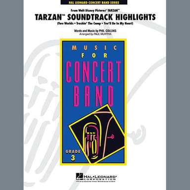 Tarzan Soundtrack Highlights (from Disney's Tarzan) (arr. Paul Murtha) - Percussion 2