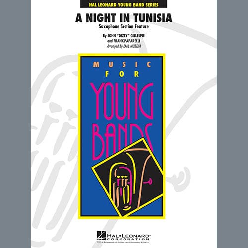A Night In Tunisia (Saxophone Section Feature) - Eb Baritone Saxophone