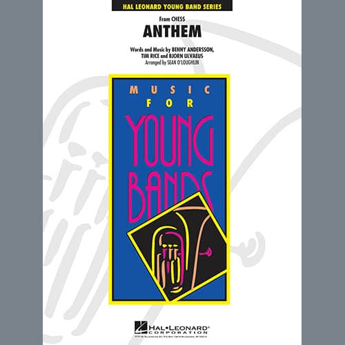 Anthem (from Chess) - Percussion 1