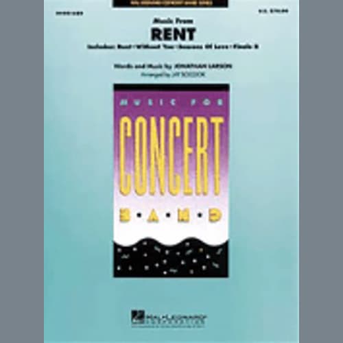 Music from Rent (arr. Jay Bocook) - Eb Alto Clarinet