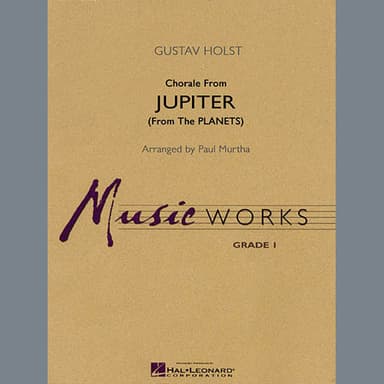 Chorale from Jupiter - Eb Baritone Saxophone