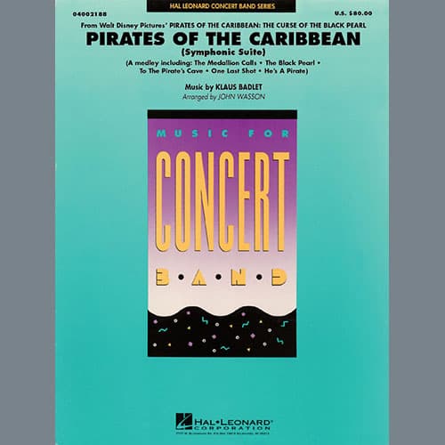 Pirates Of The Caribbean (Symphonic Suite) (arr. John Wasson) - Eb Baritone Saxophone