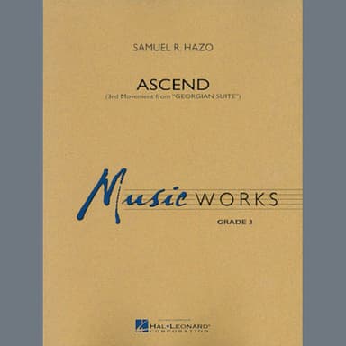 Ascend (3rd Movement from "Georgian Suite") - Full Score