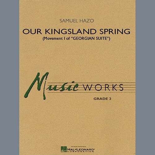 Our Kingsland Spring (Movement I of "Georgian Suite") - Eb Baritone Saxophone