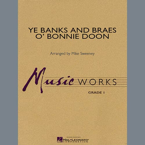 Ye Banks and Braes o' Bonnie Doon - Eb Baritone Saxophone