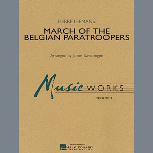 March Of The Belgian Paratroopers - Eb Alto Clarinet