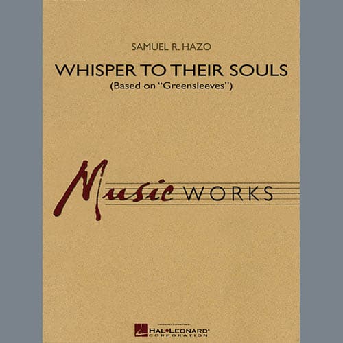 Whisper to Their Souls (based on "Greensleeves") - Bb Clarinet 2
