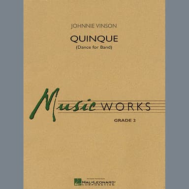 Quinque (Dance for Band) - Eb Baritone Saxophone