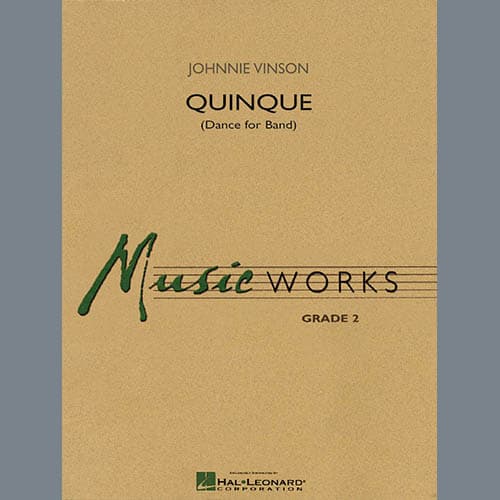 Quinque (Dance for Band) - Eb Baritone Saxophone