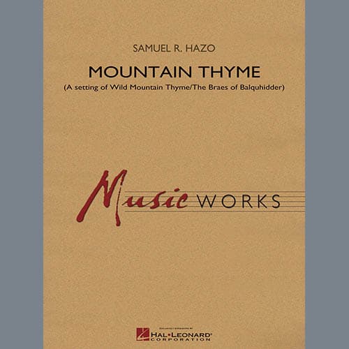 Mountain Thyme - Trombone 2