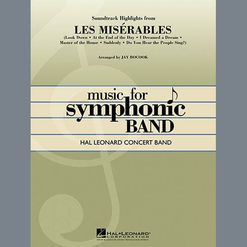 Soundtrack Highlights from Les Miserables - Bb Clarinet 2