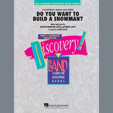 Do You Want to Build a Snowman? (from Frozen) (arr. Johnnie Vinson) - Timpani