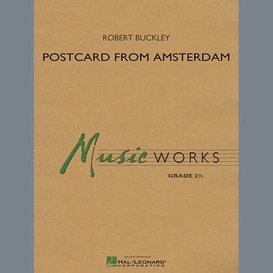 Postcard from Amsterdam - Bb Clarinet 2