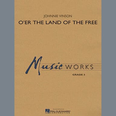 O'er the Land of the Free - Conductor Score (Full Score)