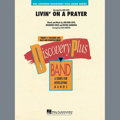 Livin' On A Prayer - Eb Alto Clarinet