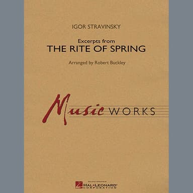 Excerpts from The Rite of Spring - Bb Trumpet 1