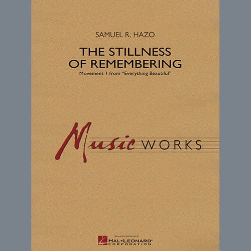 The Stillness of Remembering - Eb Contra Alto Clarinet