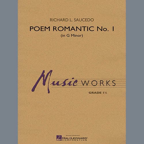 Poem Romantic No. 1 (in G Minor) - Bb Clarinet 1