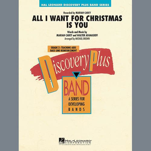 All I Want for Christmas Is You (arr. Michael Brown) - Conductor Score (Full Score)