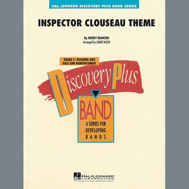 Inspector Clouseau Theme (from The Pink Panther Strikes Again) - Bb Tenor Saxophone