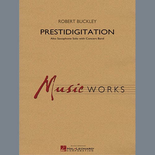 Prestidigitation (Alto Saxophone Solo with Band) - Eb Baritone Saxophone