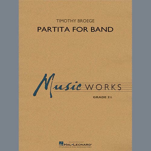 Partita for Band - Trombone 1
