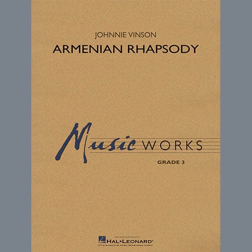 Armenian Rhapsody - Eb Contra Alto Clarinet
