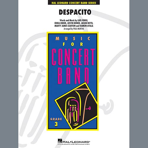 Despacito (arr. Paul Murtha) - Eb Alto Saxophone 1