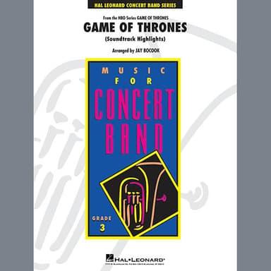 Game Of Thrones (Soundtrack Highlights) (arr. Jay Bocook) - F Horn 2