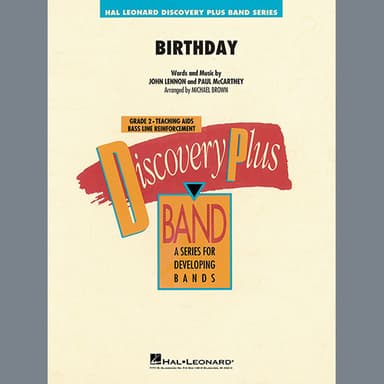 Birthday - Eb Alto Saxophone 1