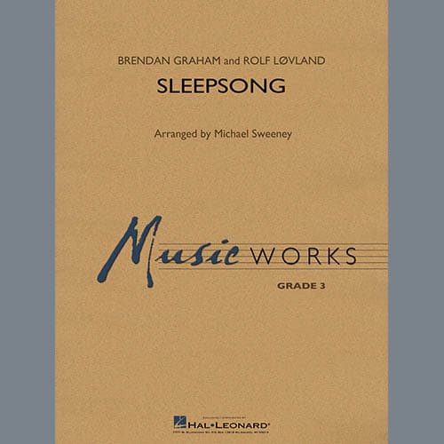 Sleepsong (arr. Michael Sweeney) - Eb Alto Saxophone 2